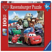 PUZZLE CARS, CURSA DE MASINI, 100 PIESE