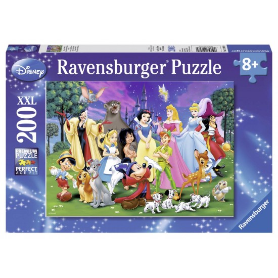 PUZZLE DISNEY PERSONAJELE PREFERATE, 200 PIESE