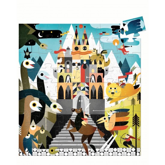 Puzzle Djeco - Castelul fantastic