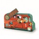 Puzzle Djeco - Masina de pompieri