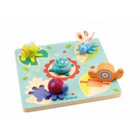 Puzzle Djeco relief Lilo Testoasa si prietenii