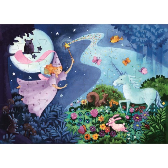 Puzzle Djeco Zana si Unicornul