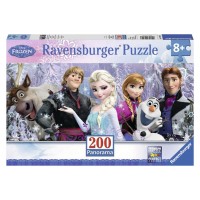 PUZZLE FROZEN PANORAMA INGHETATA, 200 PIESE
