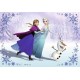 Puzzle Frozen surori pentru totdeauna, 2x24 piese