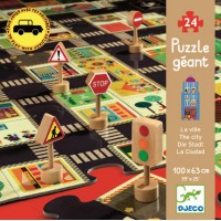 Puzzle gigant Djeco Orasul
