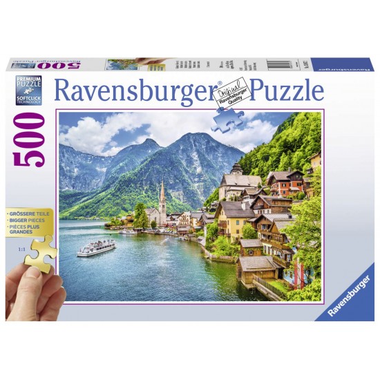 PUZZLE HALLSTATT AUSTRIA, 500 PIESE