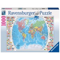 PUZZLE HARTA POLITICA A LUMII, 1000 PIESE
