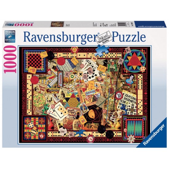 PUZZLE JOCURI ANTICE, 1000 PIESE