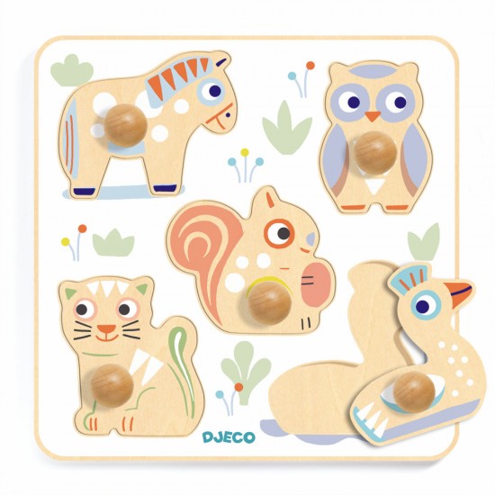 Puzzle lemn Babypuzzi