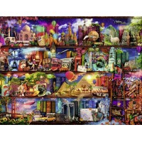 PUZZLE LUMEA CARTILOR, 2000 PIESE