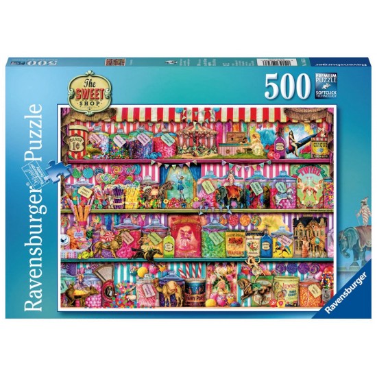 PUZZLE MAGAZINUL DE DULCIURI, 500 PIESE