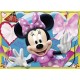 PUZZLE MINNIE MOUSE, 4 BUC IN CUTIE, 12/16/20/24 PIESE