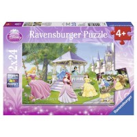Puzzle Printesele Incantatoare, 2x24 Piese