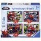 PUZZLE SPIDERMAN, 4 BUC IN CUTIE, 12/16/20/24 PIESE
