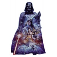 PUZZLE STAR WARS - SILUETA, 1000 PIESE