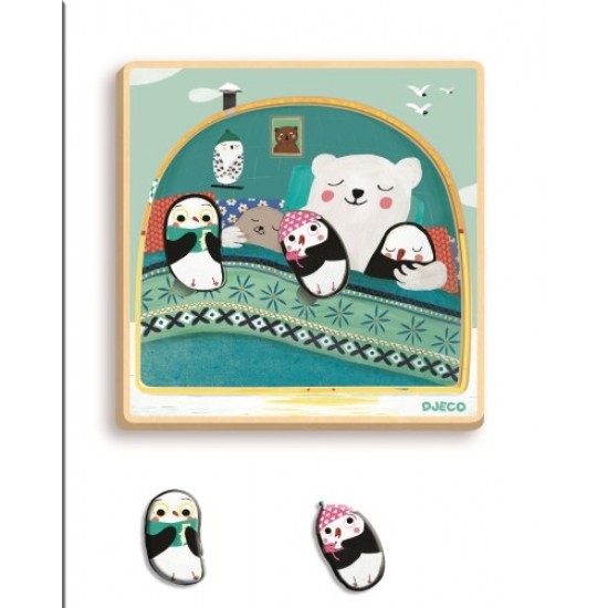 Puzzle straturi - Iglu