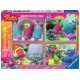 PUZZLE TROLLS, 4x100 PIESE