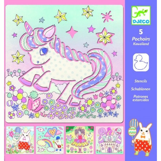 Sabloane Djeco - O lume magică