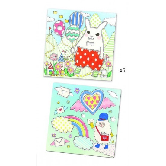 Sabloane Djeco - O lume magică