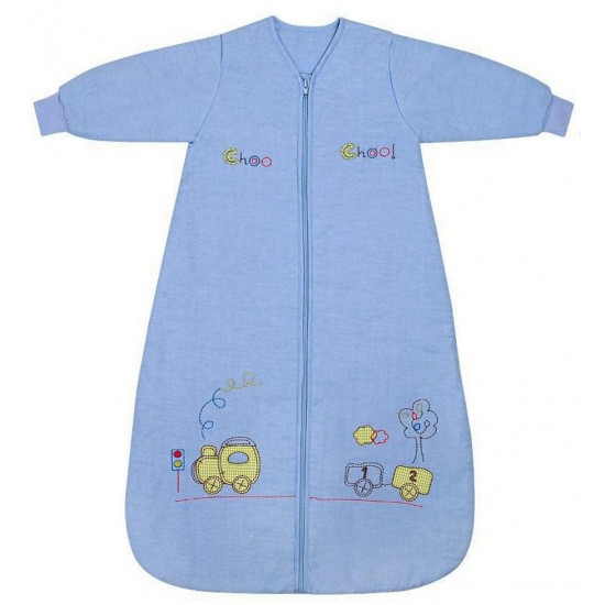 Sac de dormit cu maneca lunga Choo Choo 0-6 luni 2.5 Tog
