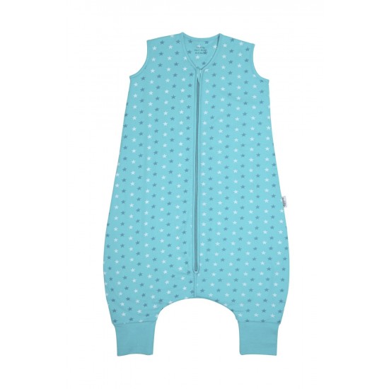 Sac de dormit cu picioruse Teal Stars 3-4 ani 3.5 Tog