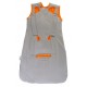 Sac de dormit multifunctional Grey Orange Zoo Animal Travel 0-3 luni 2.5 Tog