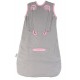 Sac de dormit multifunctional Grey Pink Elephant Travel 6-18 luni 2.5 Tog