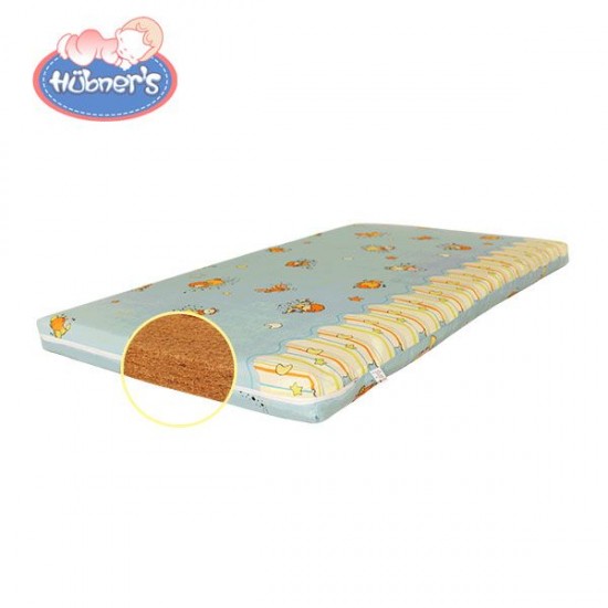 Saltea pentru copii Hubners Fibra de Cocos 120x60x6 cm