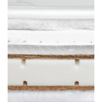 Saltea Sensillo Latex-cocos-spuma-cocos cu Aloe Vera 120x60x12 cm