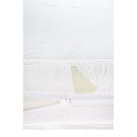 Saltea Sensillo Luxe Hrisca-Spuma-Cocos cu Aloe Vera 120x60 cm