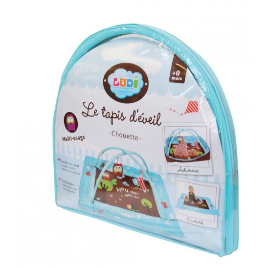 Salteluta de joaca Bufnita Bleu - Ludi