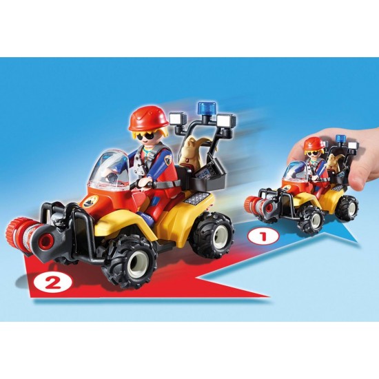 Salvatori montani cu targa - Playmobil