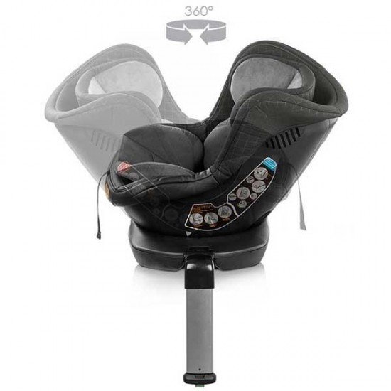 Scaun auto Chipolino Toledo 0-18 kg Frappe cu sistem Isofix si sezut rotativ