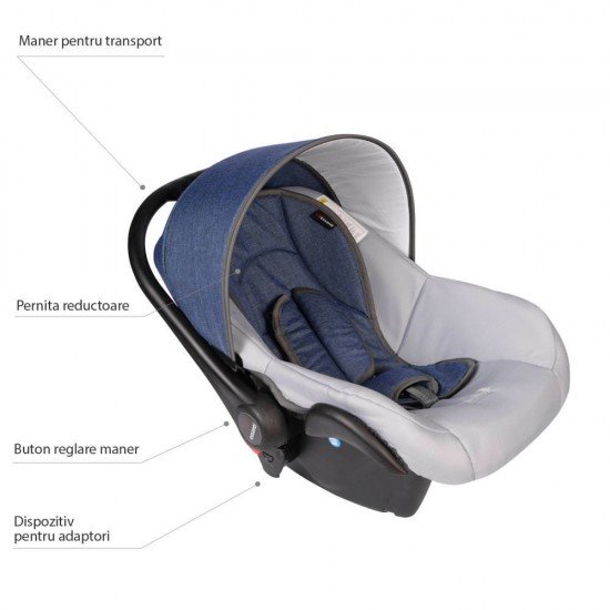 Scaun auto Crooner Prestige - Vessanti - Blue