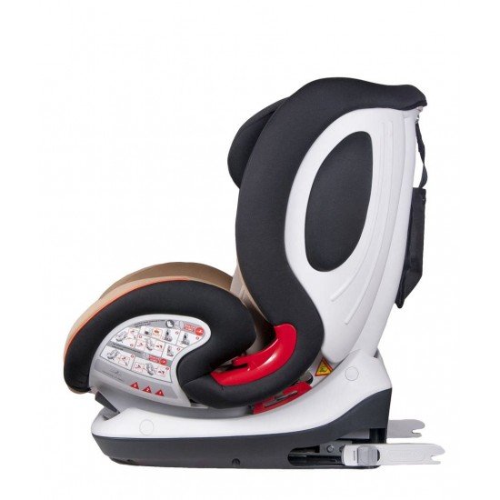 Scaun auto Fabio cu Isofix Bej Coletto - Grupa 9-36 kg