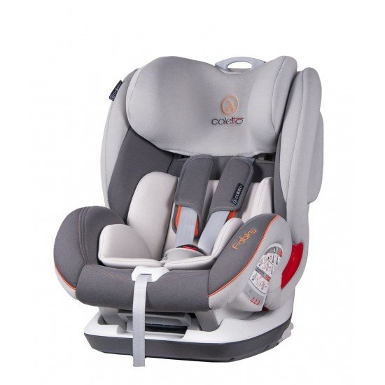 Scaun auto Fabio cu Isofix Gri Coletto - Grupa 9-36 kg