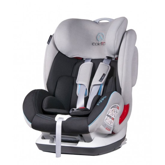 Scaun auto Fabio cu Isofix Negru Coletto - Grupa 9-36 kg