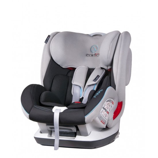 Scaun auto Fabio cu Isofix Negru Coletto - Grupa 9-36 kg
