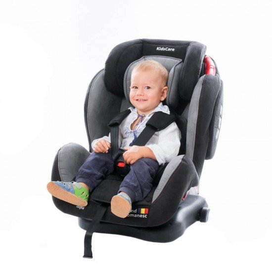 Scaun auto Georgia cu Isofix si Top Tether Bej KidsCare