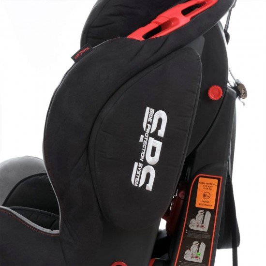 Scaun auto Georgia cu Isofix si Top Tether Gri KidsCare