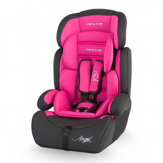 Scaun auto MamaLove Angel grupa 9-36 kg Fuchsia