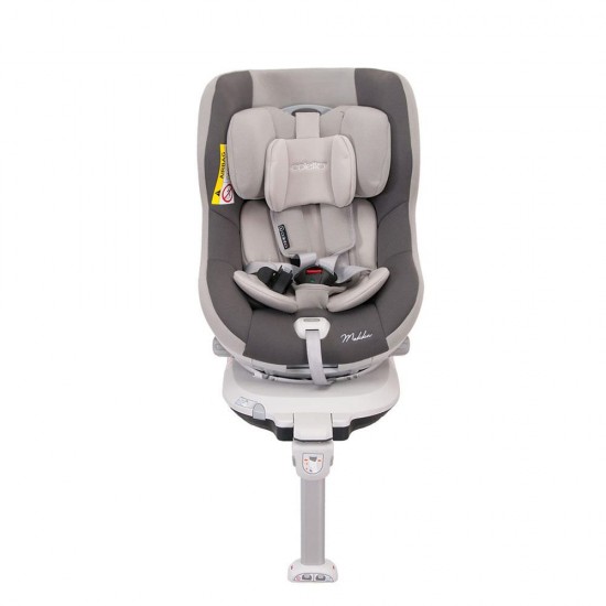 Scaun auto Mokka rotativ 360 grade cu Isofix 0-18 kg Gri Coletto