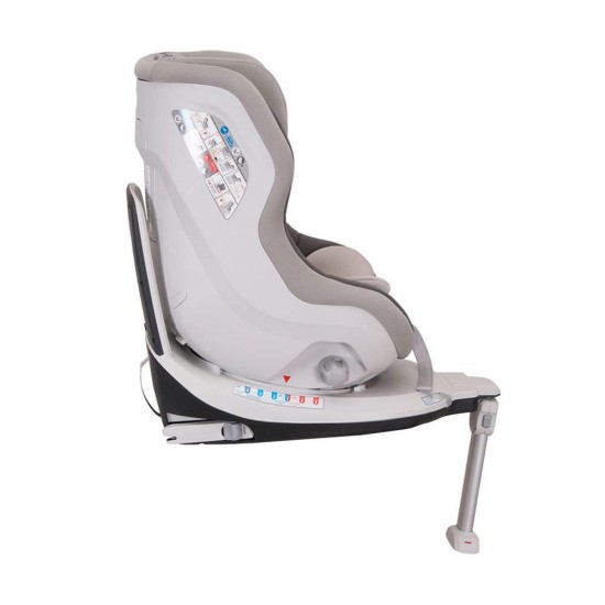 Scaun auto Mokka rotativ 360 grade cu Isofix 0-18 kg Gri Coletto
