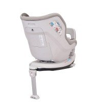 Scaun auto Mokka rotativ 360 grade cu Isofix 0-18 kg Gri Coletto