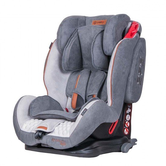 Scaun auto Sportivo cu Isofix Gri Coletto