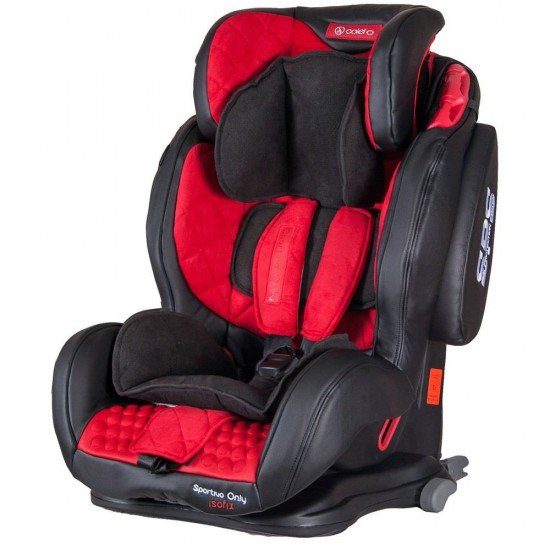 Scaun auto Sportivo Only cu Isofix Red Coletto
