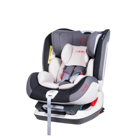 Scaun auto Vento cu Isofix si Top-Tether 0-25 kg Grey Coletto