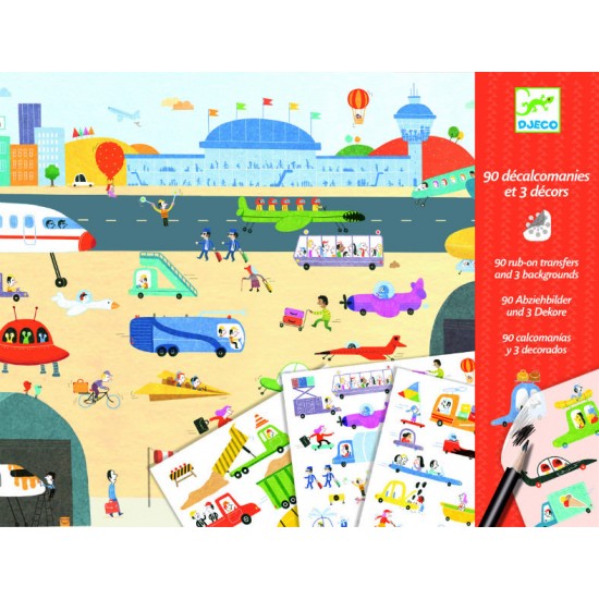 Scene Djeco Vehicule