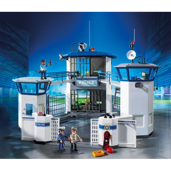 Playmobil City Action - Sediu de Politie cu Inchisoare