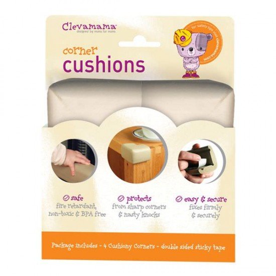 Set 4 pernute protectoare colturi mobilier 7103 Clevamama